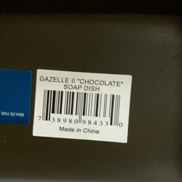 Exotic Animal Print Soap Dish Trinket Tray Stoneware Resin Gazelle Collection - Picture 4 of 11